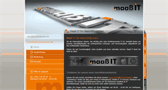 Desktop Screenshot of maass.it